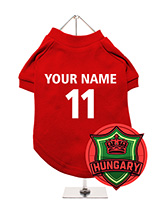 Personalised dog football shirts best sale