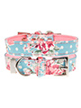 Vintage Rose Floral Fabric Collar