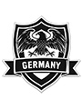 Germany Football Dog T-Shirt (Personalised)