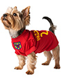 Romania Football Dog T-Shirt (Personalised)