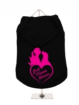 ''Best Friends Forever Heart'' Dog Hoodie / T-Shirt