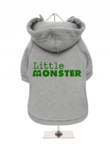 ''Little Monster'' Fleece-Lined Dog Hoodie / Sweatshirt